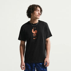 2026-27 France Men's Crest Tee Black 