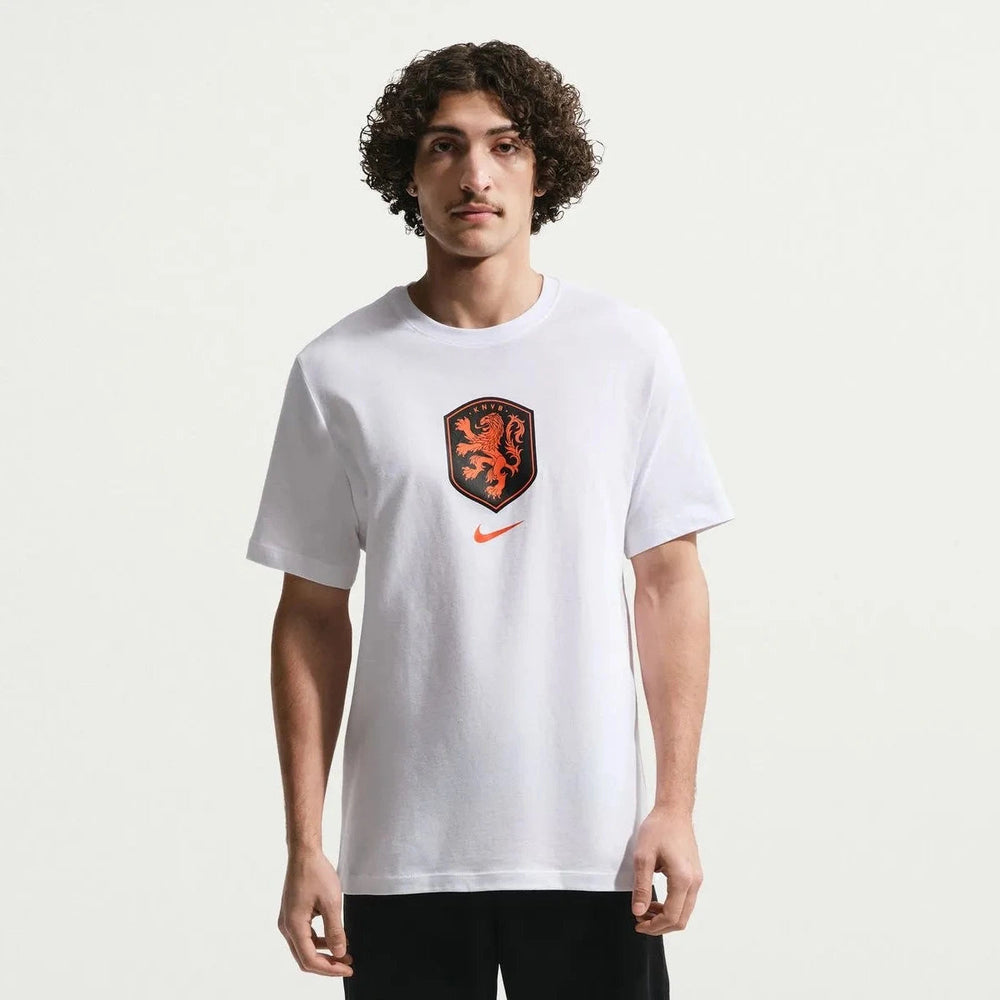 2026-27 Netherlands Men's Crest Tee White 