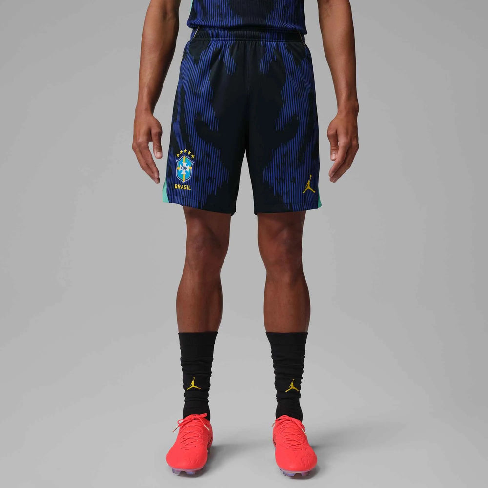 2026-27 Brazil Men's Stadium Away Shorts Old Royal/Black/P109C 