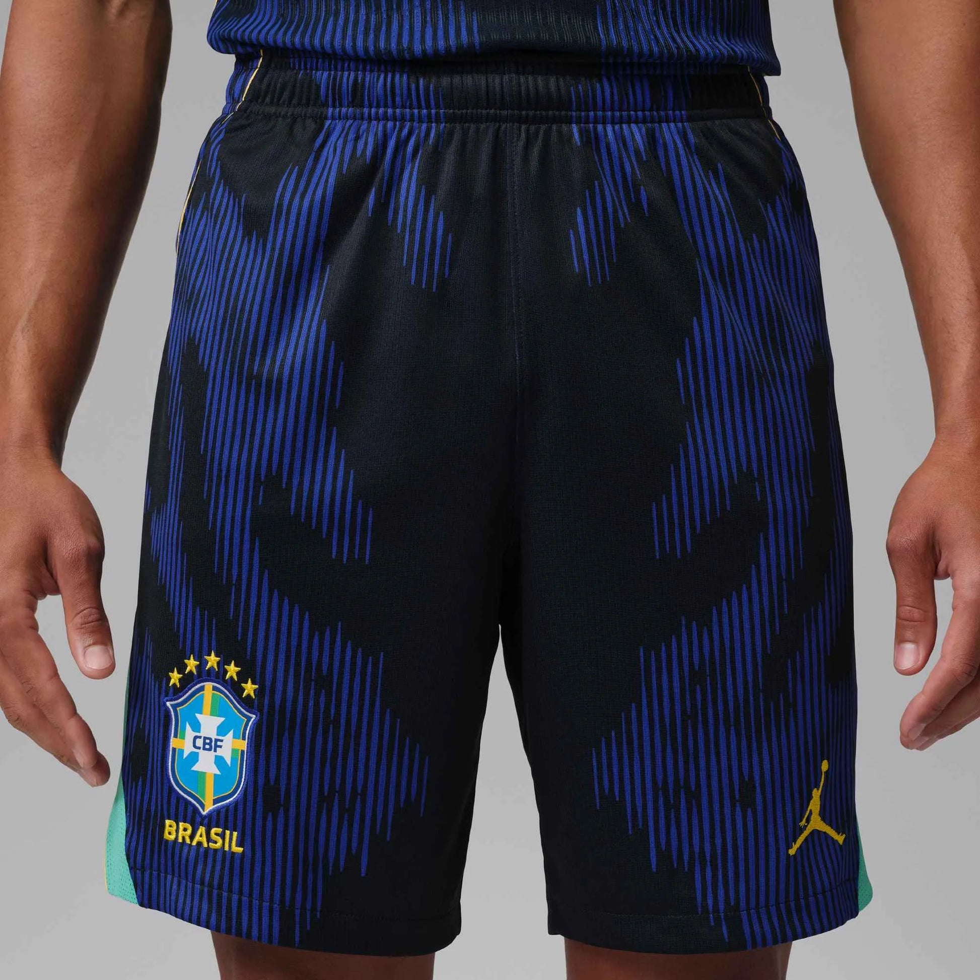 2026-27 Brazil Men's Stadium Away Shorts Old Royal/Black/P109C 