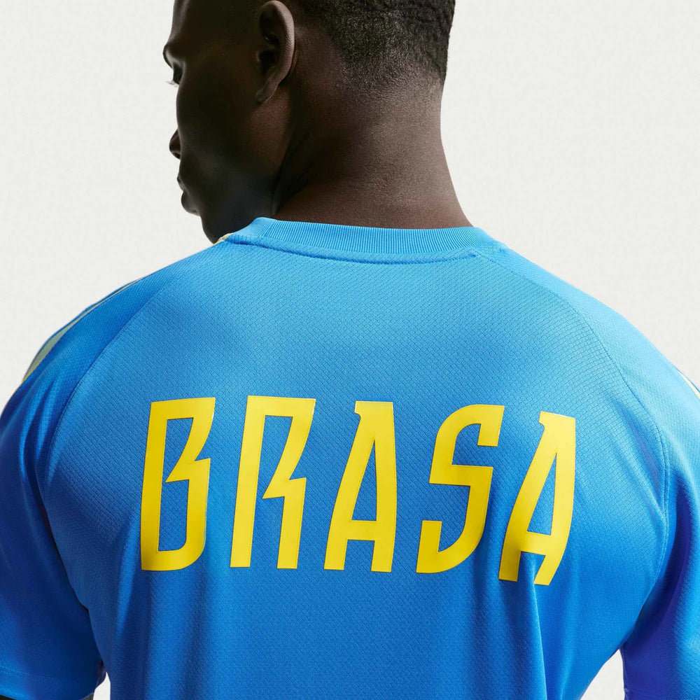 2026-27 Brazil Men's Strike Top LT Photo Blue/Light Menta/Midwest Gold 