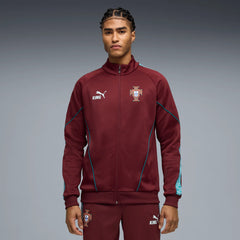 2026-27 Portugal Men's KING Anthem Jacket Ruby Shimmer-Sea Glass 