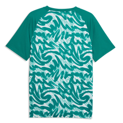 2026-27 Portugal Men's Pre-Match Soccer Jersey Green Lagoon-Ruby Shimmer 