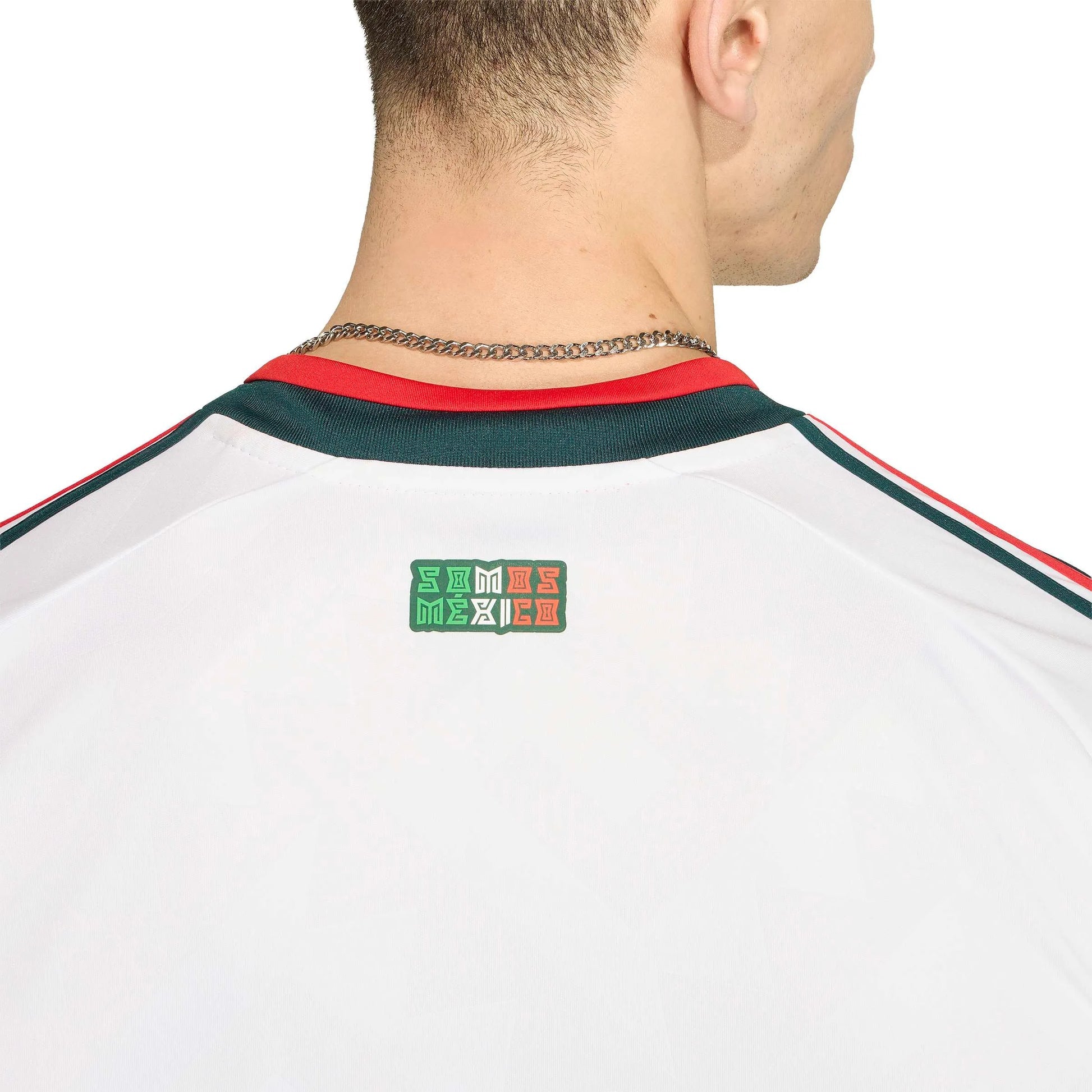 2026 Mexico Men's Stadium Away Soccer Jersey White 