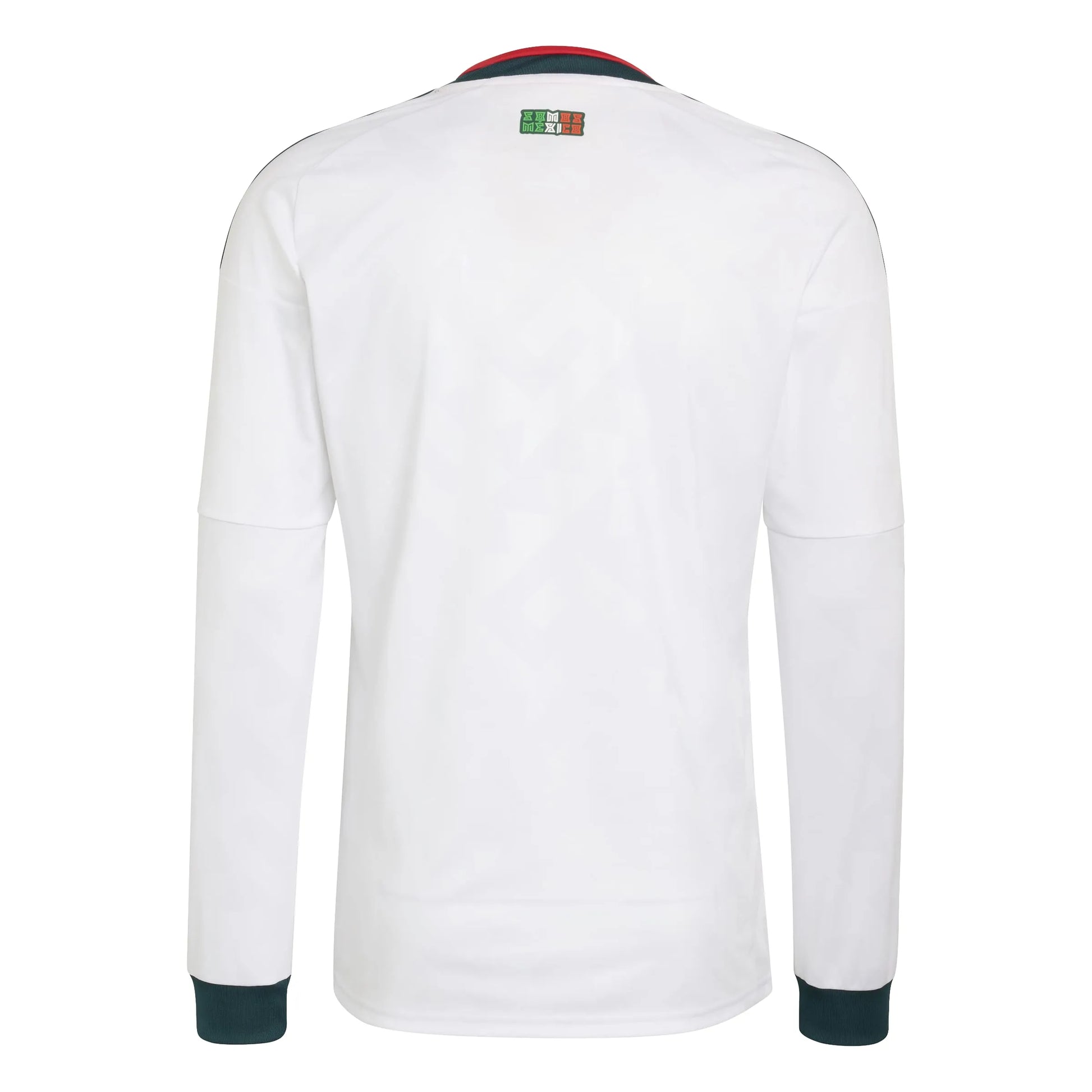 2026 Mexico Men's Stadium Away Long-Sleeve Soccer Jersey White 