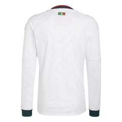 2026 Mexico Men's Stadium Away Long-Sleeve Soccer Jersey White 