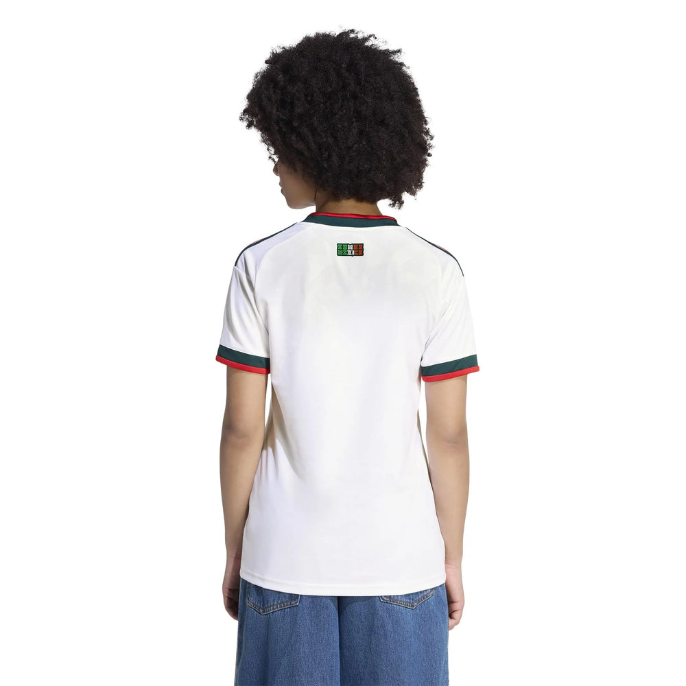 2026 Mexico Women's Stadium Away Soccer Jersey White 